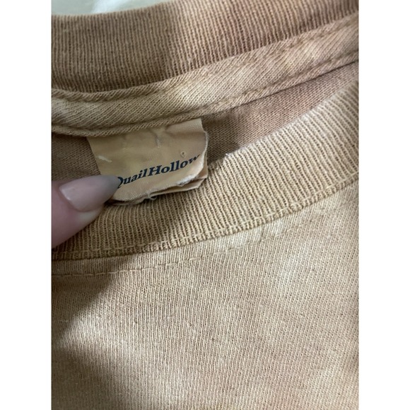 Vtg 90s Tribal Horses Cave Drawing Shirt Tie Dye  Sun Fade Y2K Medium Native - Picture 3 of 6